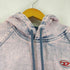 ディーゼル DIESEL D-ANGY-HOOD-NE スウェットパーカートラックデニム レディース import:S