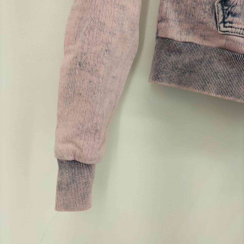 ディーゼル DIESEL D-ANGY-HOOD-NE スウェットパーカートラックデニム レディース import:S