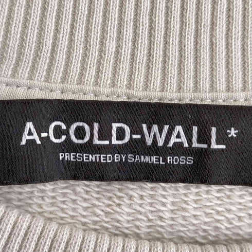 アコールドウォール A-COLD-WALL Relaxed Studio Sweatshirt Cream White スウェット メンズ import:M