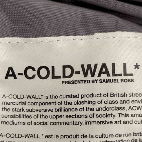 アコールドウォール A-COLD-WALL ダウンジャケット メンズ import:XL