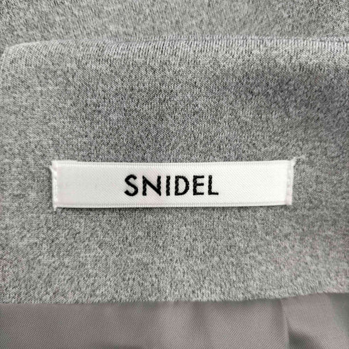 スナイデル snidel 24SS 構築ミニスカート (GRY) レディース JPN:1