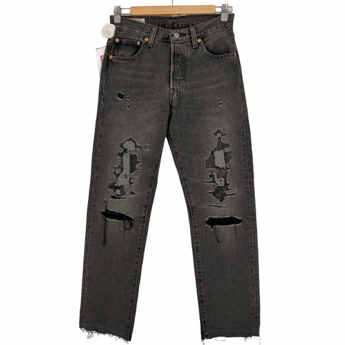 リーバイス Levis DESTRUCTRD 501 '54 ブラックデニム メンズ W29 L32