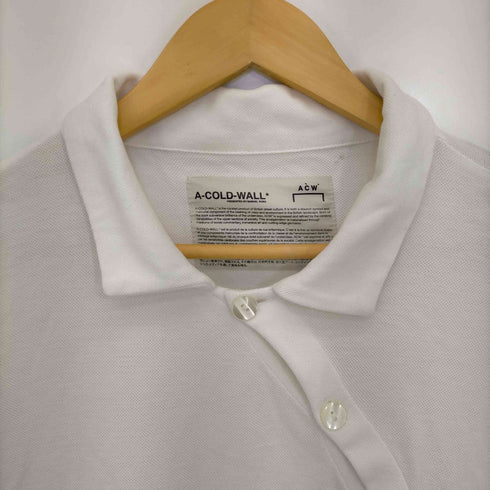 アコールドウォール A-COLD-WALL ロングスリーブ ポロシャツ アシンメトリーボタン メンズ import:XL