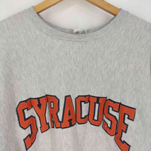 チャンピオン Champion 90s 刺繍タグ USA製 REVERSE WEAVE リバースウィーブ SYRACUSE カレッジロゴ スウェット メンズ import:XL