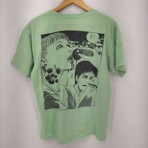 両面 キャラクタープリントTシャツ メンズ import:M