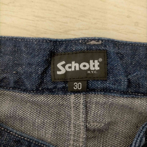 ショット Schott NEP DENIM 5POCKET PANTS メンズ 30