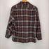ペンドルトン PENDLETON 70S USA製 ウール シャドウチェック ボードシャツ 両フラップポケット メンズ import:L