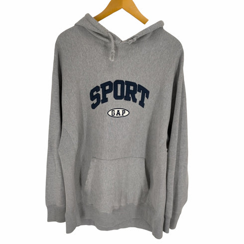 ギャップ Gap 90S ATHLETIC CLASSIC パイル刺繍 プルオーバーパーカー メンズ import:M