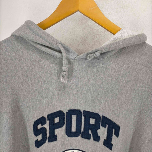ギャップ Gap 90S ATHLETIC CLASSIC パイル刺繍 プルオーバーパーカー メンズ import:M