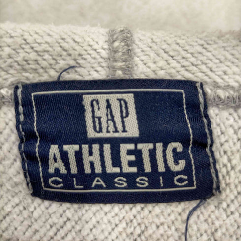 ギャップ Gap 90S ATHLETIC CLASSIC パイル刺繍 プルオーバーパーカー メンズ import:M