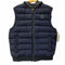 トミーヒルフィガー TOMMY HILFIGER ナイロン切替 フーデッド ジップアップ ダウンベスト メンズ import:L