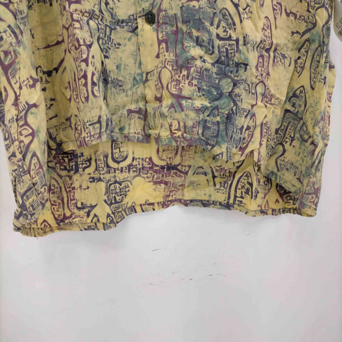NOMADIC TRADERS 90S レーヨン100% S/S シャツ メンズ JPN:M