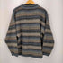 ストラクチャー STRUCTURE 90S ウール混コットン マルチボーダーロールネックニット メンズ import:XL