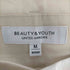 ビューティーアンドユースユナイテッドアローズ BEAUTY & YOUTH UNITED ARROWS タックテーパードベルトパンツ レディース JPN:M