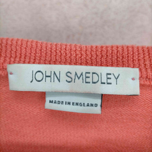 ジョンスメドレー JOHN SMEDLEY イングランド製 バージンウール クルーネックニット メンズ import:S