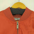 キャサリンハムネットロンドン KATHARINE HAMNETT LONDON バックロゴ ダブルジップ ボマーサテンブルゾン メンズ import:L