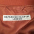 キャサリンハムネットロンドン KATHARINE HAMNETT LONDON バックロゴ ダブルジップ ボマーサテンブルゾン メンズ import:L