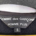 コムデギャルソンオムプリュス COMME des GARCONS HOMME PLUS AD2010 10AW コレクションピース ウールナイロン切替 ノースリーブライナーコート メンズ JPN:S