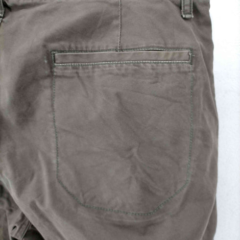 グロウンアンドソーン grown&sewn MADE IN USA ボタンフライコットンチノパン メンズ 33inch
