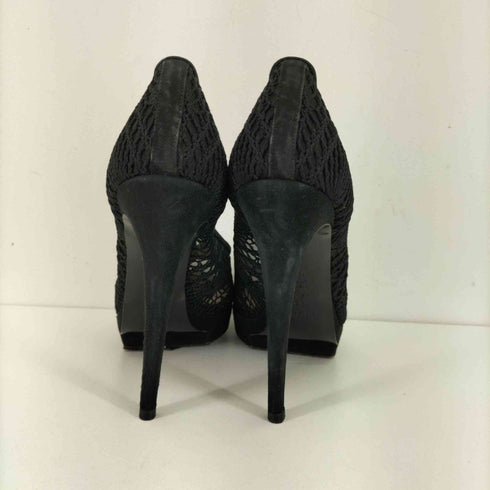 ポリーニ Pollini レースメッシュハイヒール レディース 39 1/2