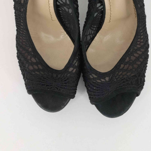 ポリーニ Pollini レースメッシュハイヒール レディース 39 1/2