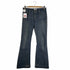 リーバイス Levis Levi’s Ultimate Lift Flare 544 Bootcut Blue Fold Over Pocket Jeans レディース 4 medium