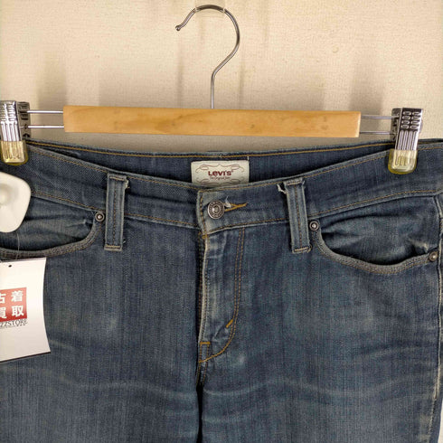 リーバイス Levis Levi’s Ultimate Lift Flare 544 Bootcut Blue Fold Over Pocket Jeans レディース 4 medium