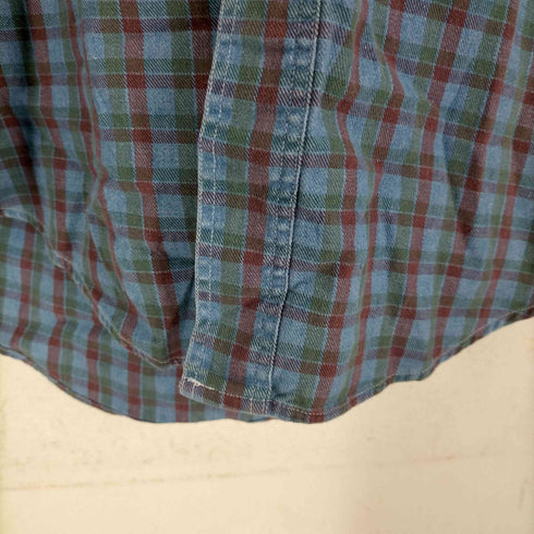 チャップスラルフローレン CHAPS RALPH LAUREN 80s コットンL/S チェックシャツ メンズ JPN:L