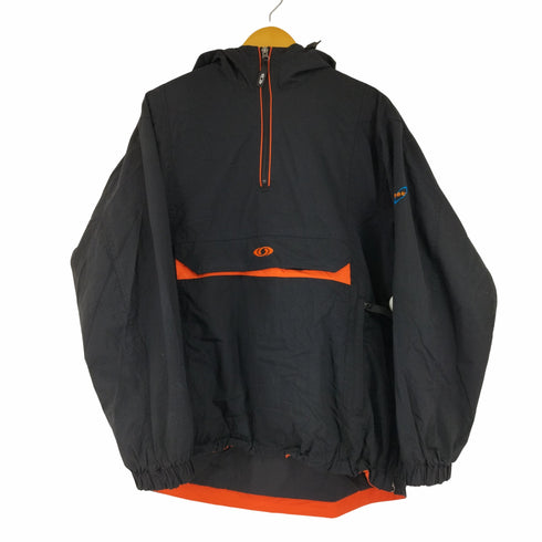 サロモン SALOMON 90-00s フロントロゴ ナイロンシェルアノラックジャケット Warmtech メンズ import:M