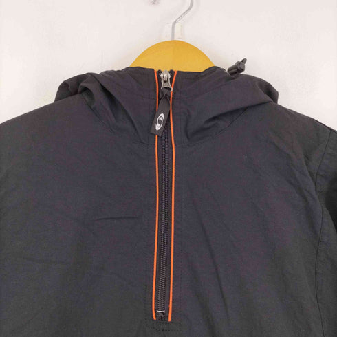 サロモン SALOMON 90-00s フロントロゴ ナイロンシェルアノラックジャケット Warmtech メンズ import:M
