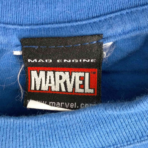 マーベル MARVEL 00s メキシコ製 3Dラバープリント キャラクタープリントカットソー メンズ JPN:L