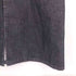 エイソス asos ブラックデニム 3Bチェスターコート メンズ import:M