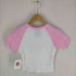 MIRACLE} ROCKSTAR BABY DOLL 発砲プリント リンガーTシャツ チビT Y2K レディース JPN:S