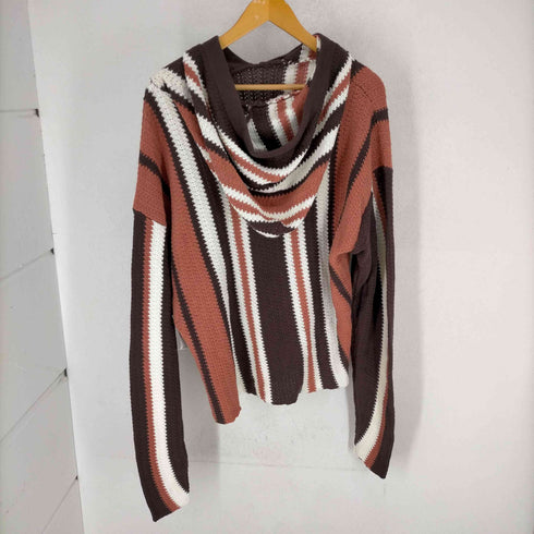 JUNKYMOOD 22SS Stripe Knit Hoodie メンズ JPN:L