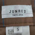 ジュンレッド JUNRed チェック柄タックワイドパンツ メンズ JPN:S