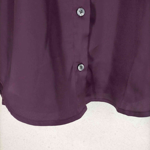 バナナリパブリック BANANA REPUBLIC 23AW CLASSIC FIT サテンL/S シャツ レディース JPN:S