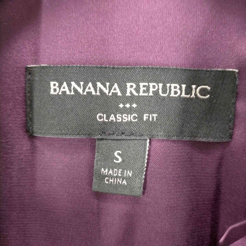 バナナリパブリック BANANA REPUBLIC 23AW CLASSIC FIT サテンL/S シャツ レディース JPN:S