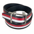 トミーヒルフィガー TOMMY HILFIGER ストライプレザーベルト メンズ