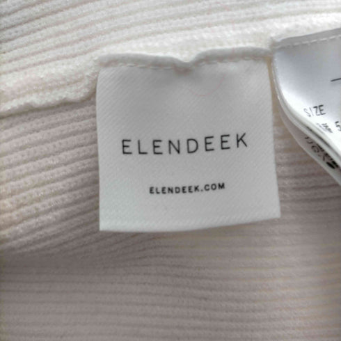 エレンディーク ELENDEEK 22SS フレアーケープライクニット レディース FREE