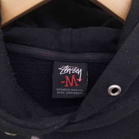 ステューシー Stussy 前面プリント プルオーバーパーカー メンズ JPN:M