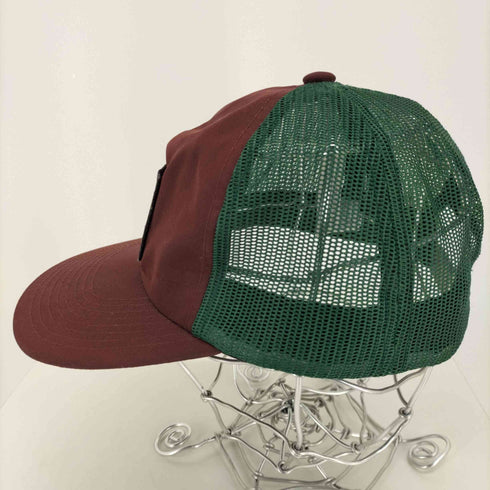 ハフ HUF STACKED TRUCKER ワッペン ロゴ メッシュ キャップ メンズ o/s