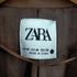 ザラ ZARA ショルダーパッド クロップド丈ブレザー レディース JPN:M