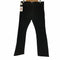 ピーアールピーエス Prps 00s 04AW TREAT EM ROUGH レザーパッチ ボタンフライブラックデニム メンズ 36