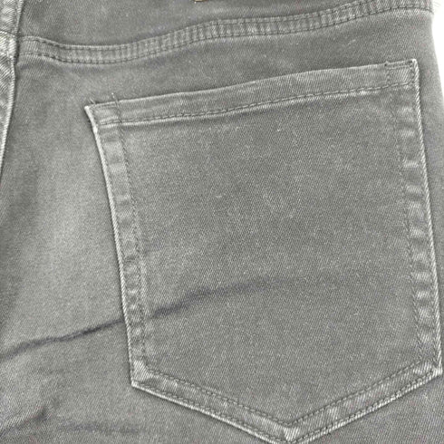ピーアールピーエス Prps 00s 04AW TREAT EM ROUGH レザーパッチ ボタンフライブラックデニム メンズ 36