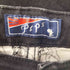 ピーアールピーエス Prps 00s 04AW TREAT EM ROUGH レザーパッチ ボタンフライブラックデニム メンズ 36