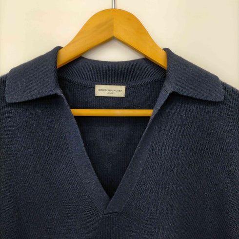 ドリスヴァンノッテン DRIES VAN NOTEN ウール100% ニットポロシャツ メンズ