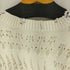 ザラ ZARA KNIT SWEATER WITH A RIPPED EFFECT レディース import:S