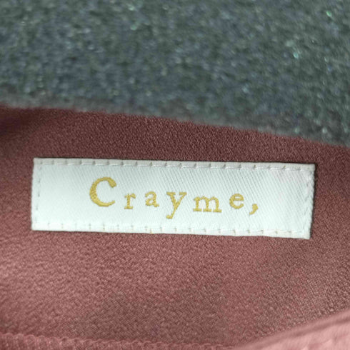 クレイミー Crayme コルセットデザインベルトワンピース レディース