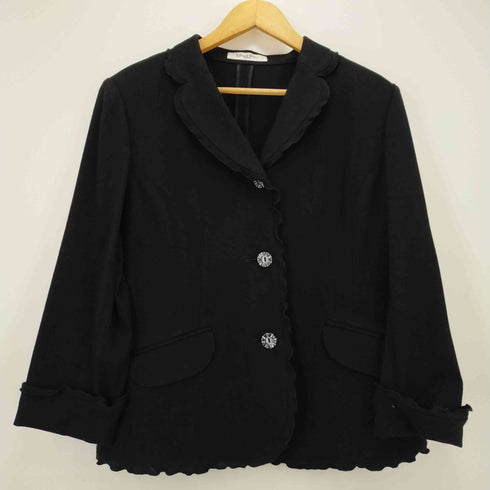 フメイ Liliane Burty シングル 2Bテーラード ジャケット レディース import:L