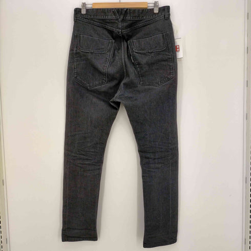 カバンドズッカ CABANE de ZUCCa ブラックデニム サルエルパンツ ストレッチ メンズ JPN:L
